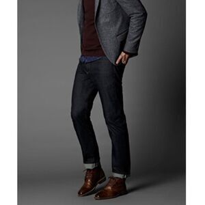 RW&CO. Jeans Dylan Selvedge Straight Slim Fit Denim Size 31 x 32